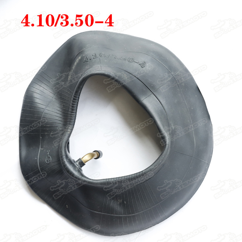 Motorcycle 4.10/3.50-5 Inner Tube Metal Valve Tire