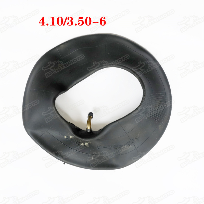 Motorcycle 4.10/3.50-5 Inner Tube Metal Valve Tire