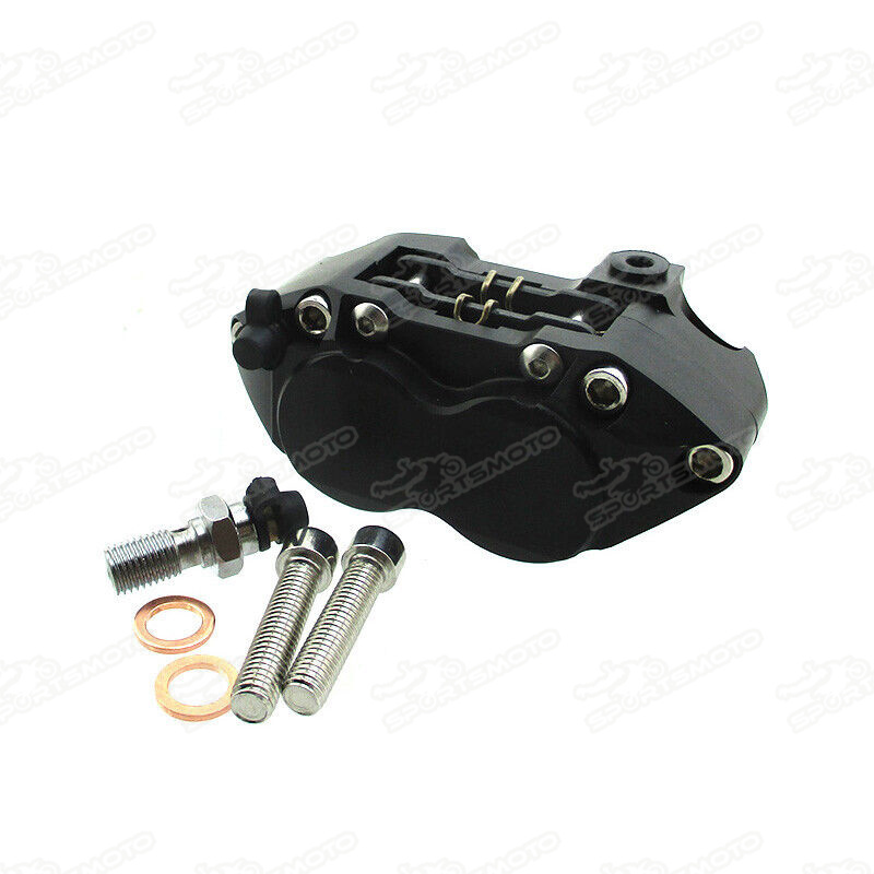 Racing 4-piston Brake Caliper For Pit Dirt Super Motard Bike Scooter