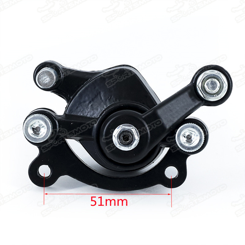 Right Rear Disc Brake Caliper 43cc 49cc Mini Pit Dirt Quad Mini Moto Kids Dirt Pocket Bike Go Kart Gas Scooter ATV