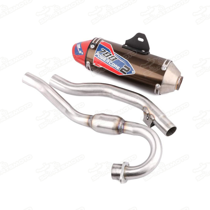 Motorcycle  Exhaust Muffler System For CRF150F CRF230F 2003-2016