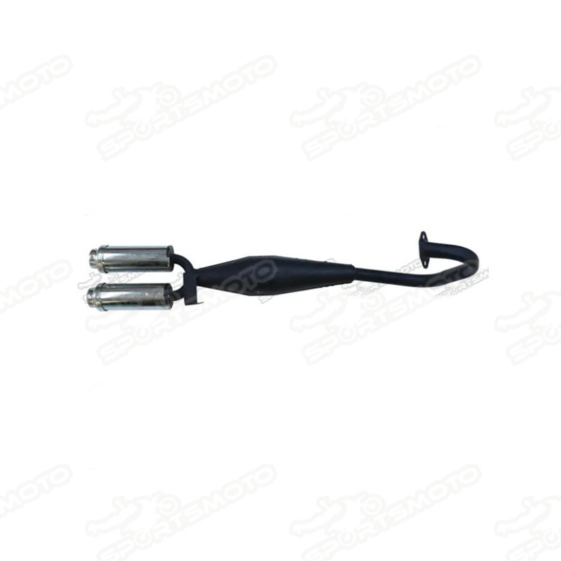 Mini Pocket Bike Dual Twin Exhaust Pipe