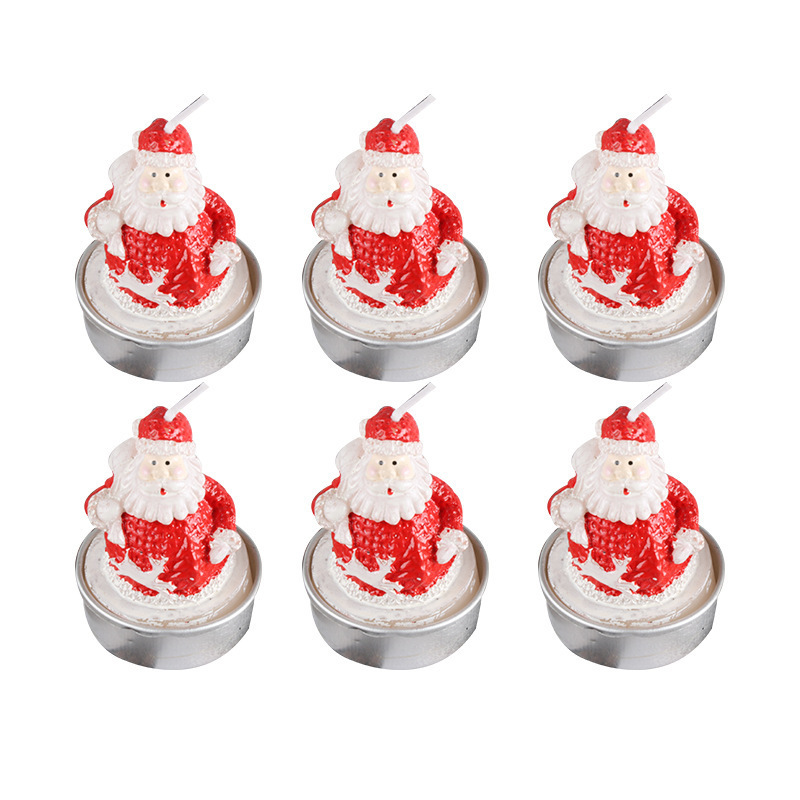 Shiyan 2023 RTS in stock Christmas candle set gift box Santa Christmas tree snowman custom candles