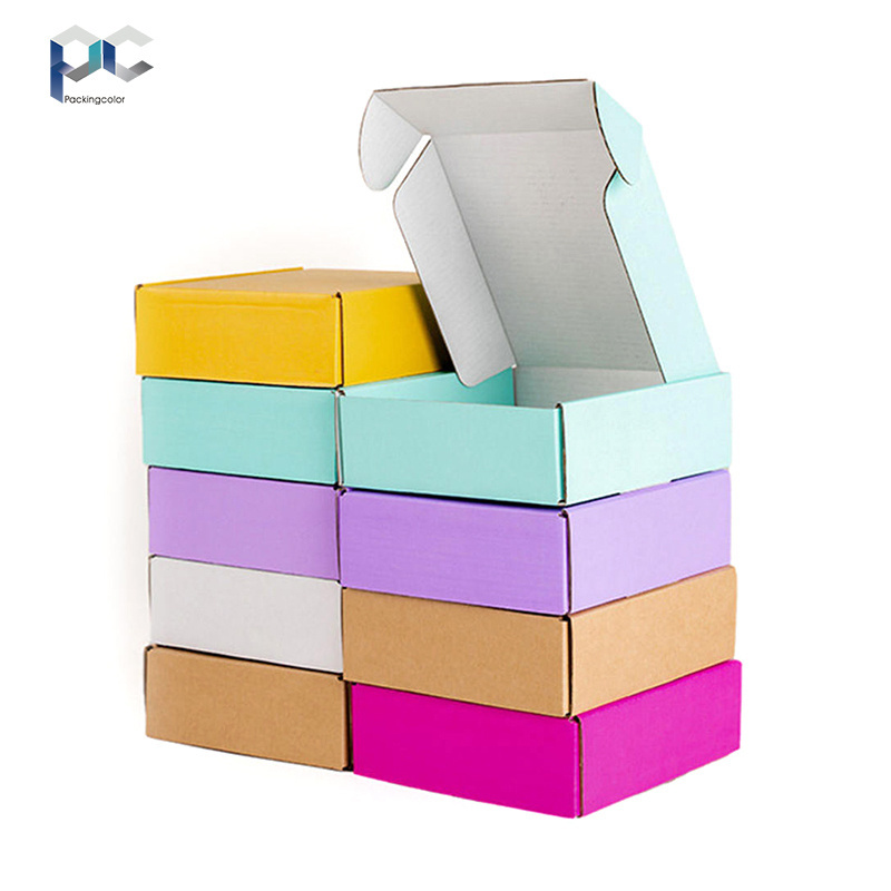 Wholesales mailerboxes Pink shipping box Gift Box Mailer packing boxes for small business