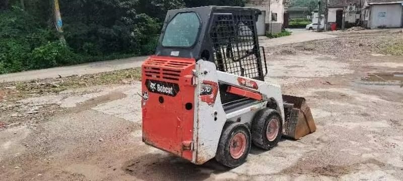 Used Powerful Performance Bobcat S70 mini Skid Steer Loader With Shovel Bucket