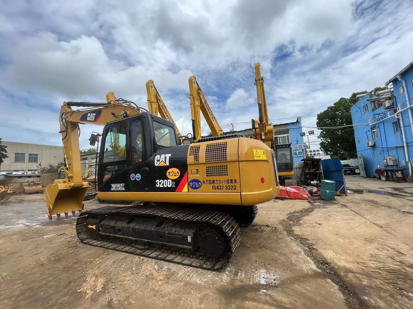 Used CAT 320 320B 320C 320D Excavator Excavadoras de segunda mano Caterpillar 320