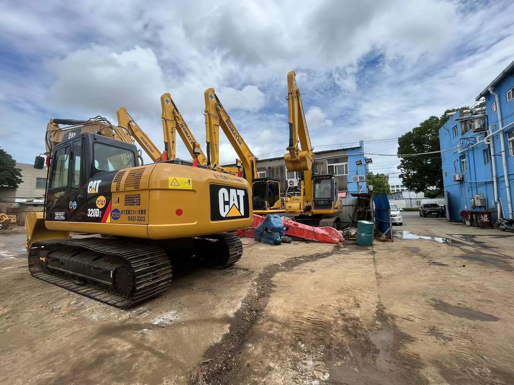 Used CAT 320 320B 320C 320D Excavator Excavadoras de segunda mano Caterpillar 320