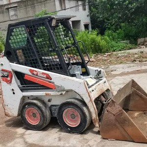 Used Powerful Performance Bobcat S70 mini Skid Steer Loader With Shovel Bucket