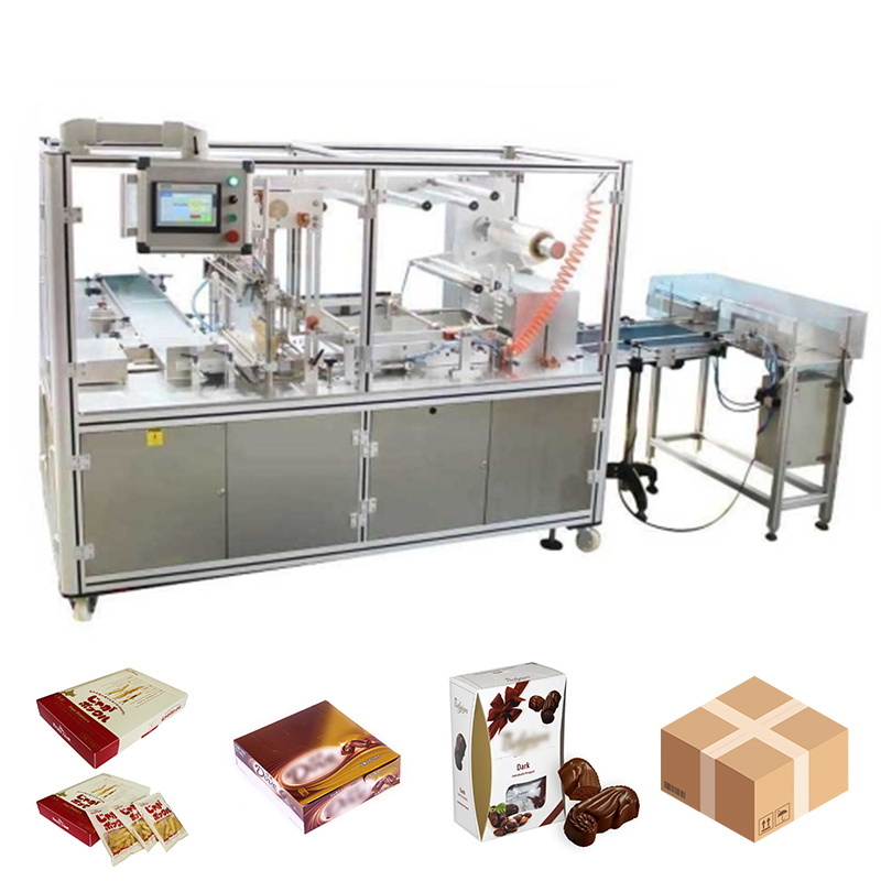 Food Cosmetics Industry  Carton Box Forming Packaging Fully Automatic Cartoning Machine