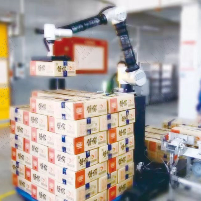 Automatic Cobot Palletizer Carton Case Bag Collaborative Robot Palletizer Stacking Machine Discount Price