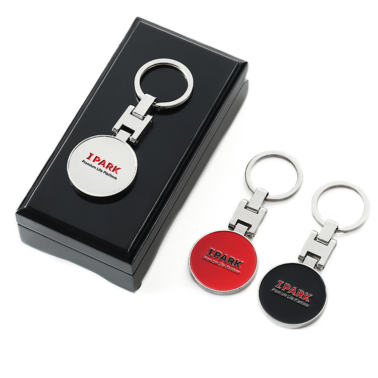 Wholesale Keychain Custom Company Logo Name Car Key Chain Letter Keyring Stainless Steel Designer Keychain for Souvenir Gifts