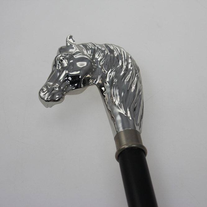 Silver Metal Horse Head Shoe Horn