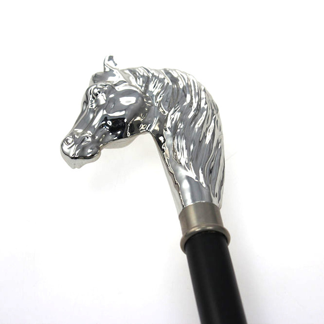 Silver Metal Horse Head Shoe Horn