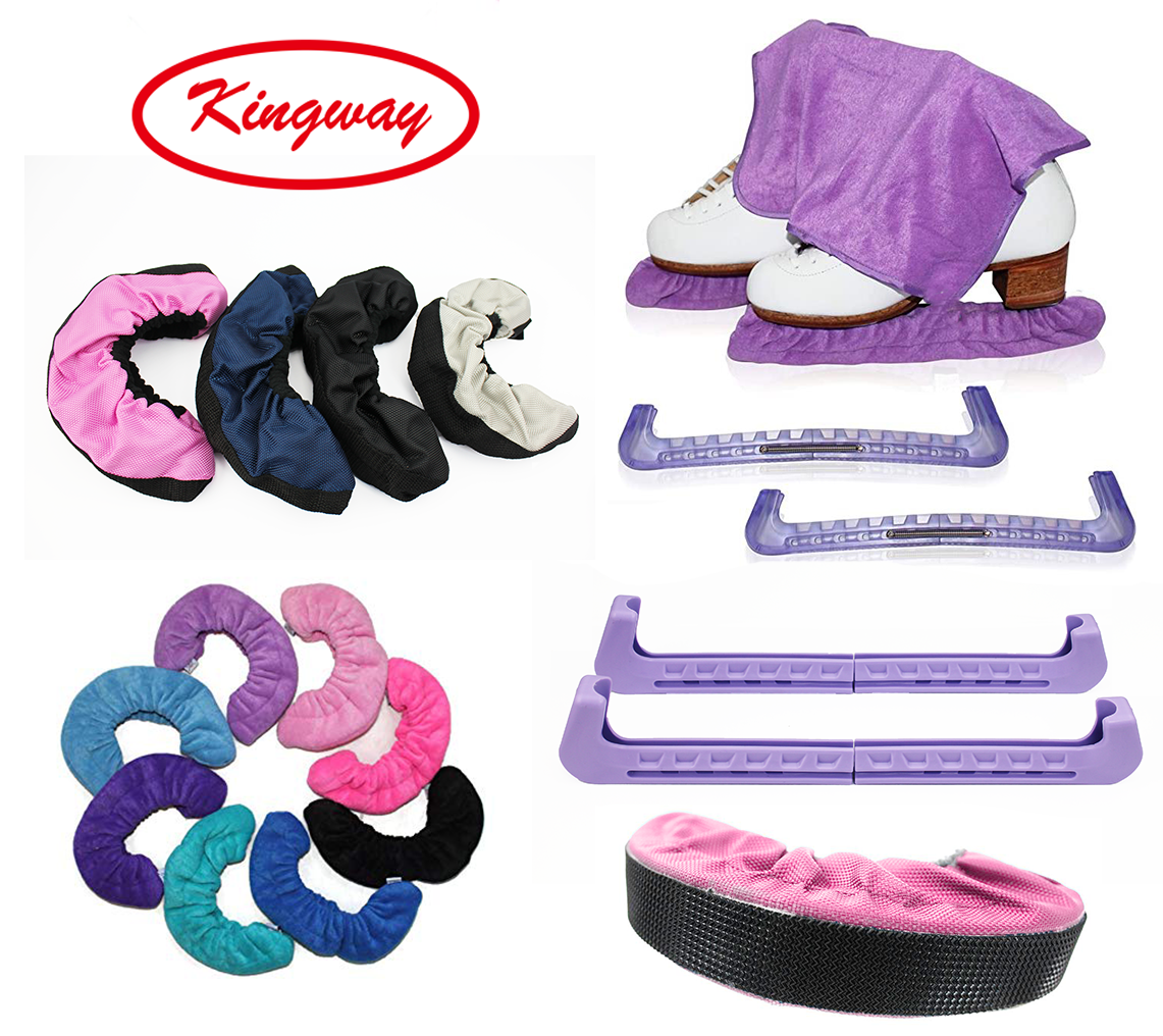 Ice Skate Sets Skate Soaker Skating Soakers Blades Cover Soakers & Towel Set