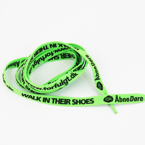 Printed Logo Colored Shoelaces For Sneakers Skate Shoes Sport Shoes Boots Shoestrings