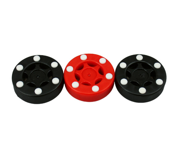 Wholesale Printed Inline Hockey Pucks Roller Hockey Puck