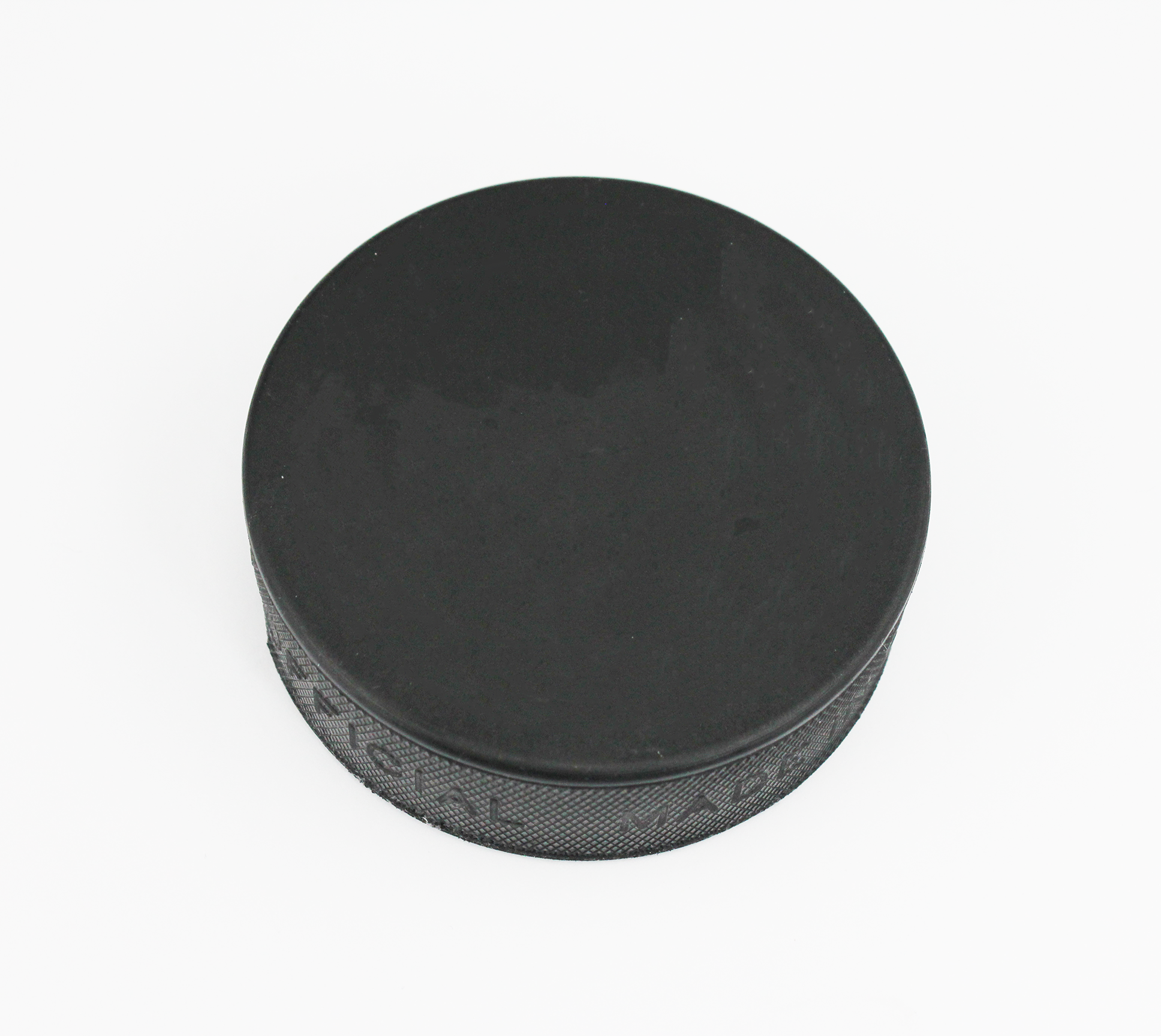 Factory Bulk Sale Good price Blank Black Accept Custom Logo Printed Double Sides Ice Puck Hockey