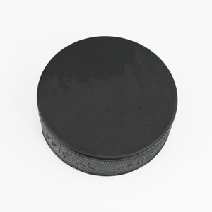 Factory Bulk Sale Good price Blank Black Accept Custom Logo Printed Double Sides Ice Puck Hockey