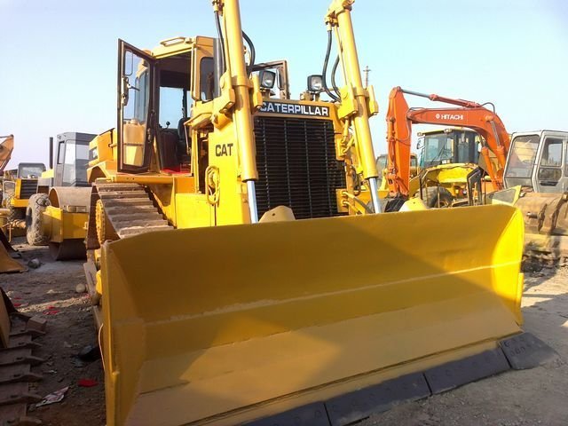 Occasion cat d7h bulldozers with winch for sale multi-Function used caterpillar d7h crawler dozer