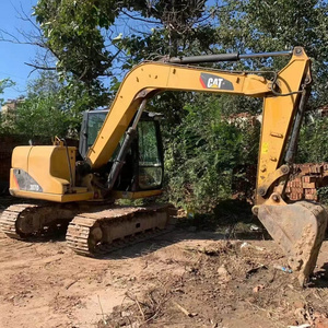 Small size used cat 307d crawler excavator caterpillar 307 model video support cat307d