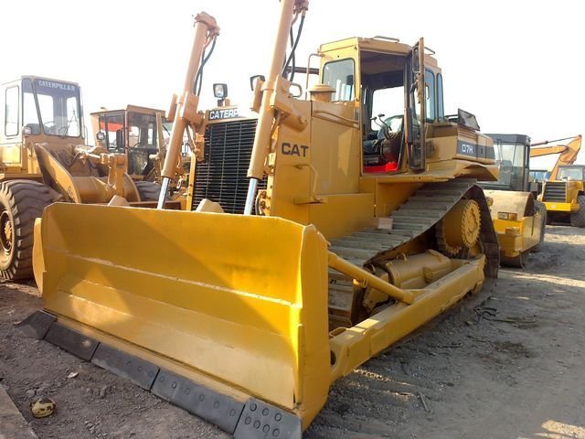 Occasion cat d7h bulldozers with winch for sale multi-Function used caterpillar d7h crawler dozer