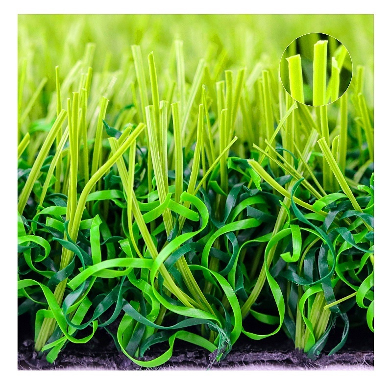 New design non infill soccer artificial grass no need for infill rubber granules save costs