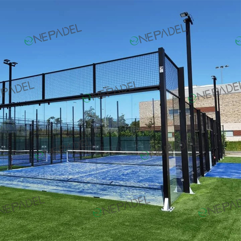 Artificial Grass Sports Court Equipment for Padel Sport Courts.