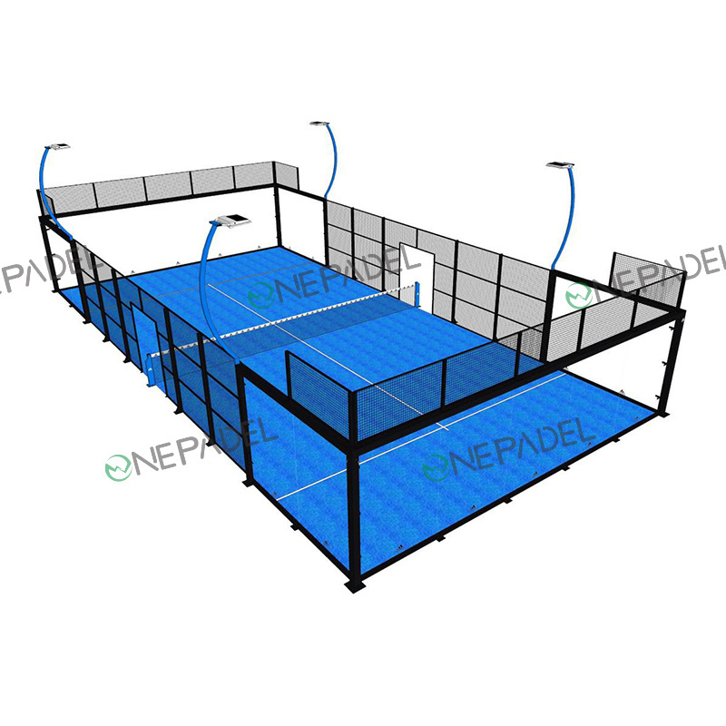 Artificial Grass Sports Court Equipment for Padel Sport Courts.