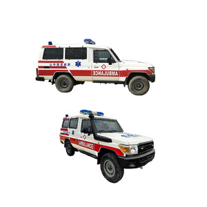 4x4 Ambulance La nd Crui ser Monitoring First Aid Ambulance Vehicle