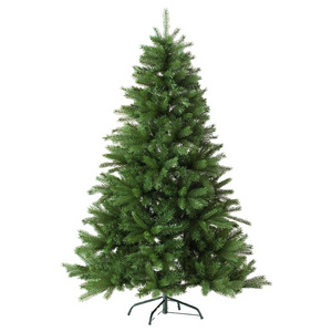 Decorated 210cm,also can make 20Ft 30Ft 40Ft 50Ft Giant Outdoor Lighting pvc  Christmas Tree With Decoration Balls