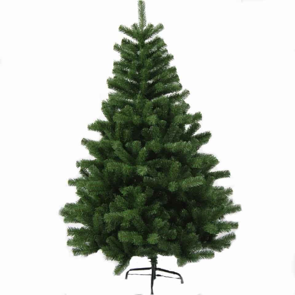 Decorated 210cm,also can make 20Ft 30Ft 40Ft 50Ft Giant Outdoor Lighting pvc  Christmas Tree With Decoration Balls