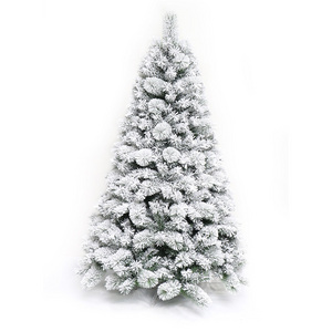 Artificial Pine Needle with Snow  mixed Pointed PVC Xmas tree Christmas tree for Home Festival Decor