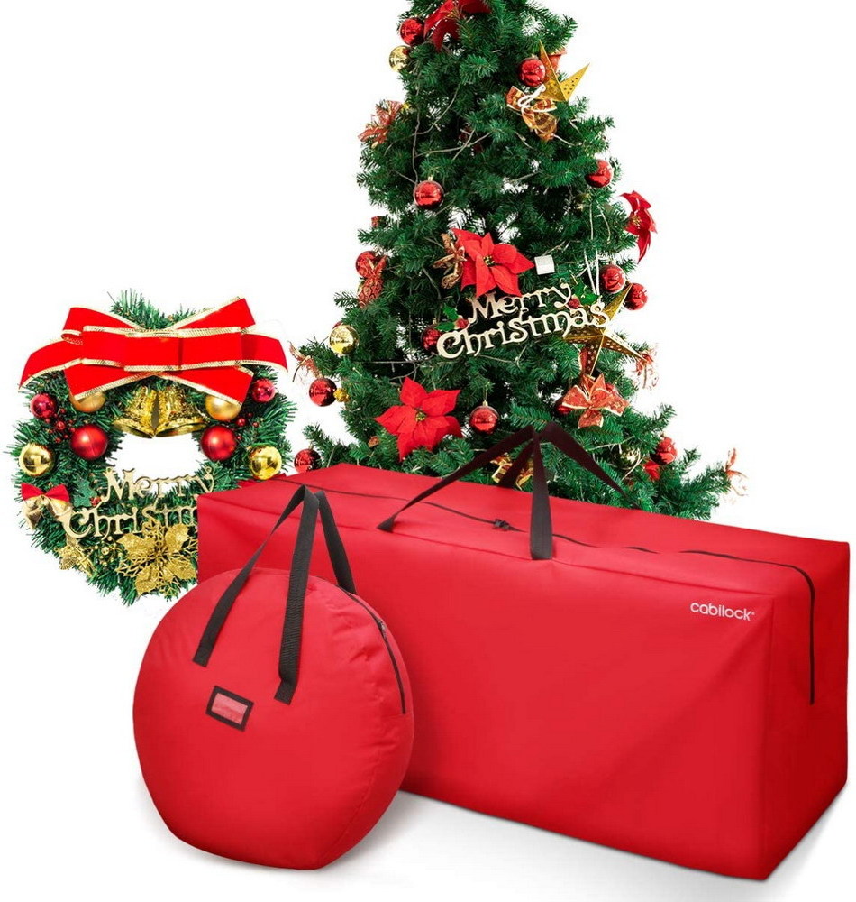 christmas tree bag christmas storage bag large capacity christmas tree storage bag