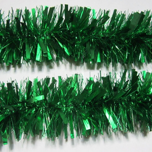 PET Wide 2m Hanging Tinsel Garland For Holiday Decoration Christmas Ornament