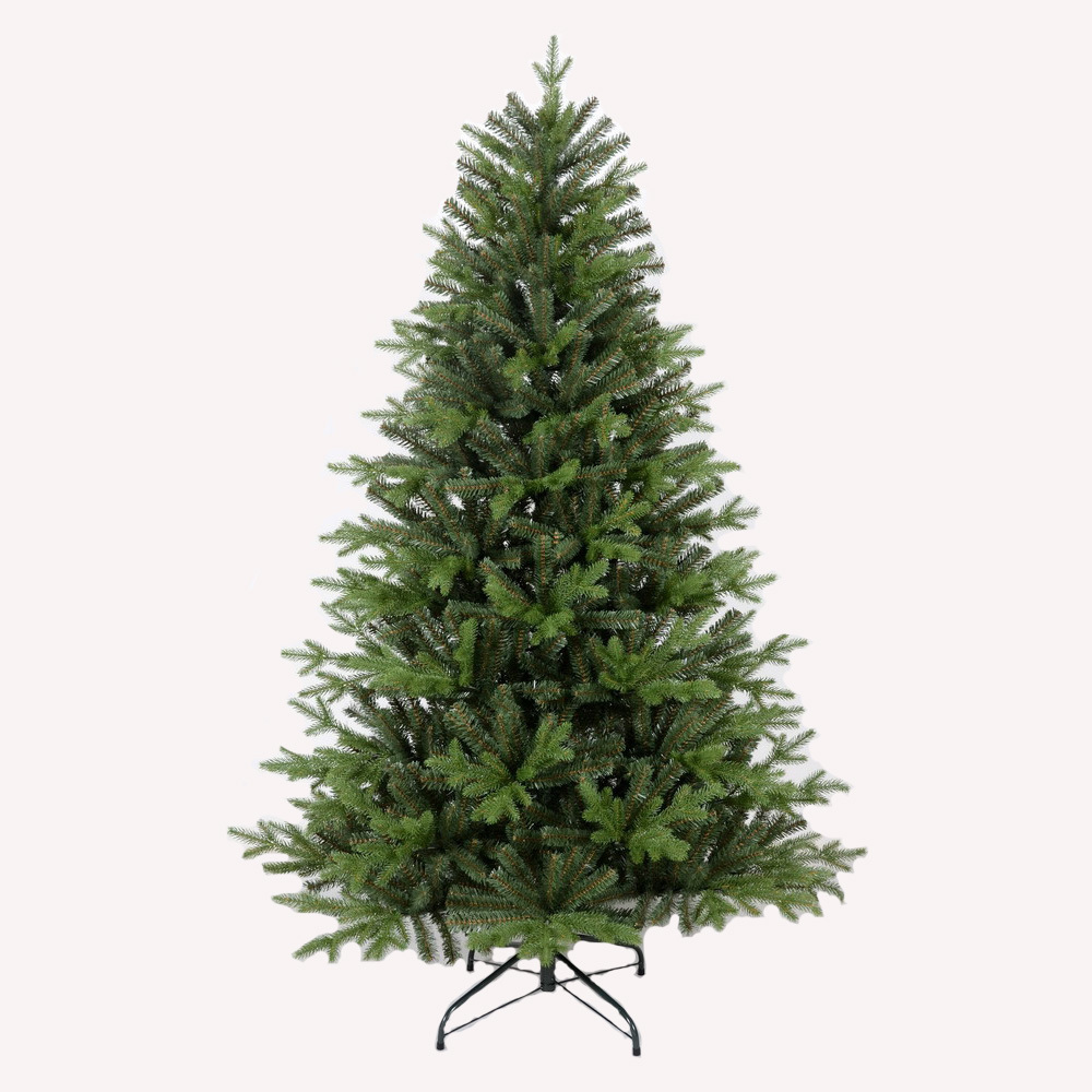 pohon natal wholesale 4ft-8ft flocked led artificial Christmas Tree indoor and outdoor Christmas Decorations adornos de navidad