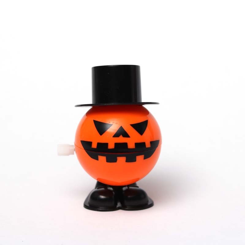 Creative hot sale Halloween decoration small moving walking Zombie wind up toys assortment goody Bag filler