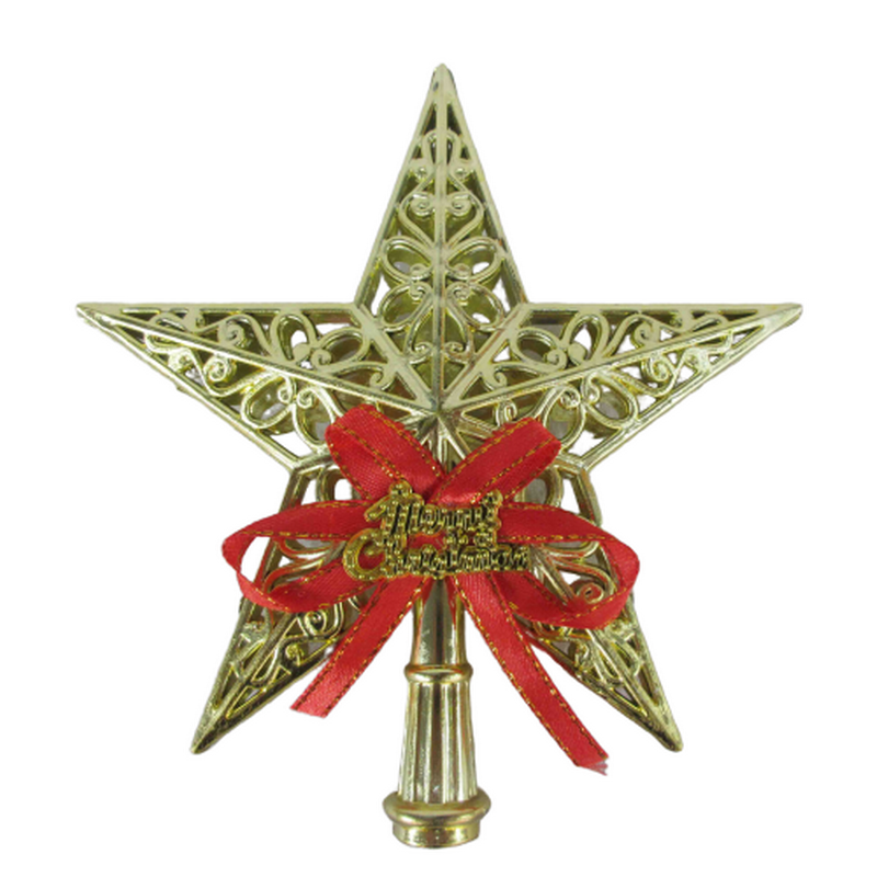 Plastic Christmas Tree Topper Star/ Christmas Decorations