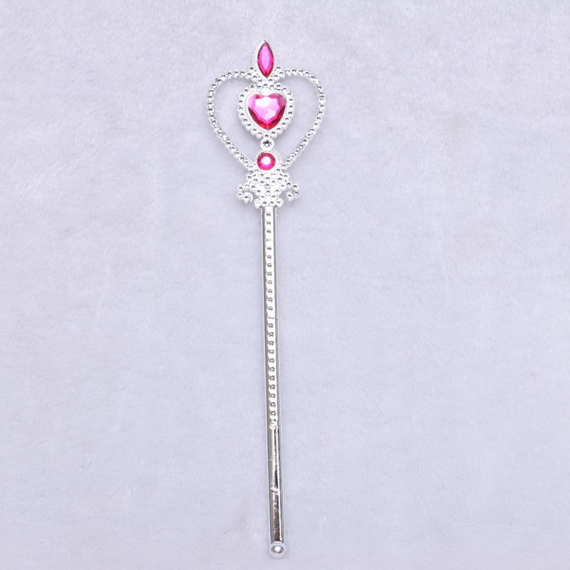 Pack 3 Christmas fairy magic stick with diamonds star/heart/snowflake shape wands party decorations