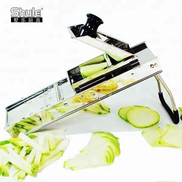 Shule Stainless Steel Hand  Operated Multi-function  Vegetable Cutter Machine