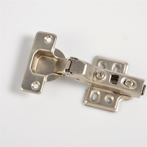 Furniture Cabinet Accessories Half Overlay Soft Close 35Mm Cup Hydraulic Cabinet Door Hinge