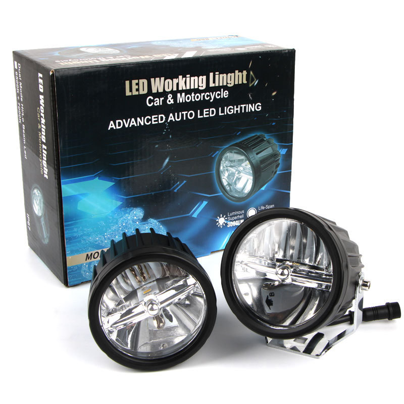 LED driving work lights high power 40W Large lens headlights upgradation  Projector H4 Off road tank Automatic lighting system