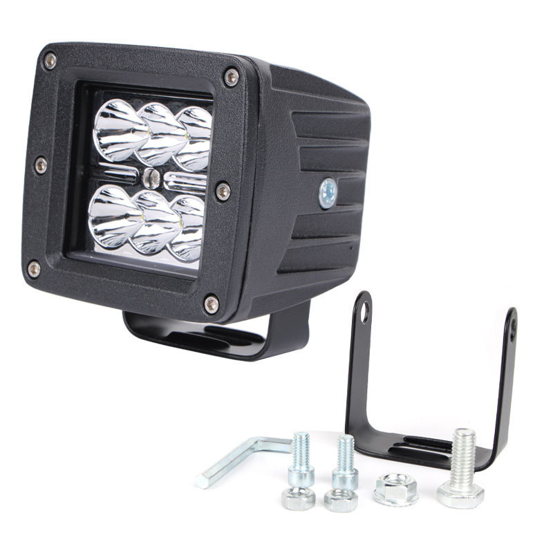 GY-18W LED work light 3inch 12v 24V Truck farm tractor led lighting Off Road Spot auto lighting systems