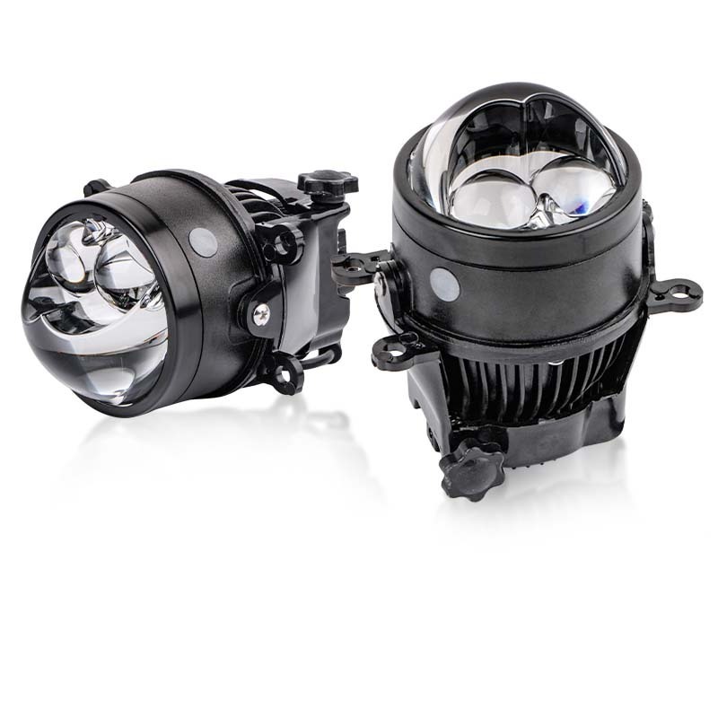 Car Universal 3Inch Lens Headlight high-power 80W Laser Fog Lamp 3Inch Bi Led Projector Lens 3.0 Headlights