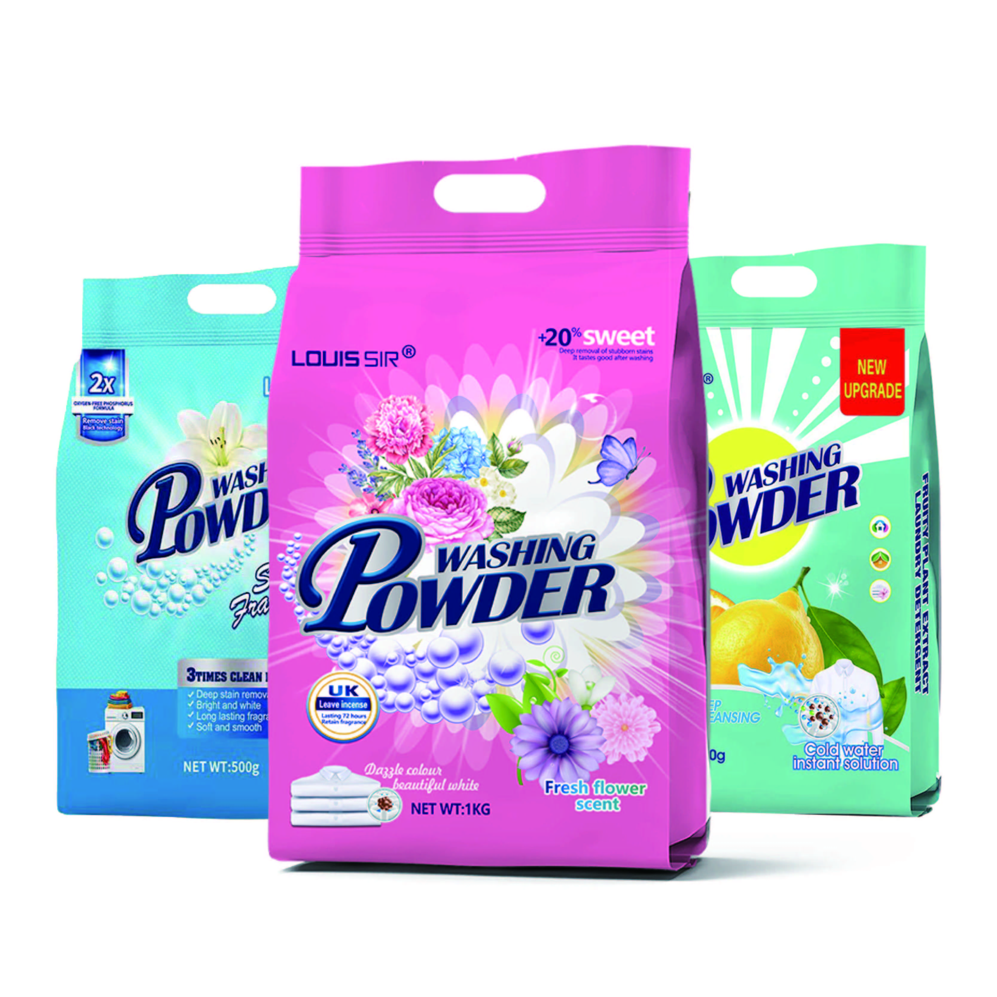 Wholesale High Foam Washing Powder Manufacturers Soap Powder Laundry Detergent Powder