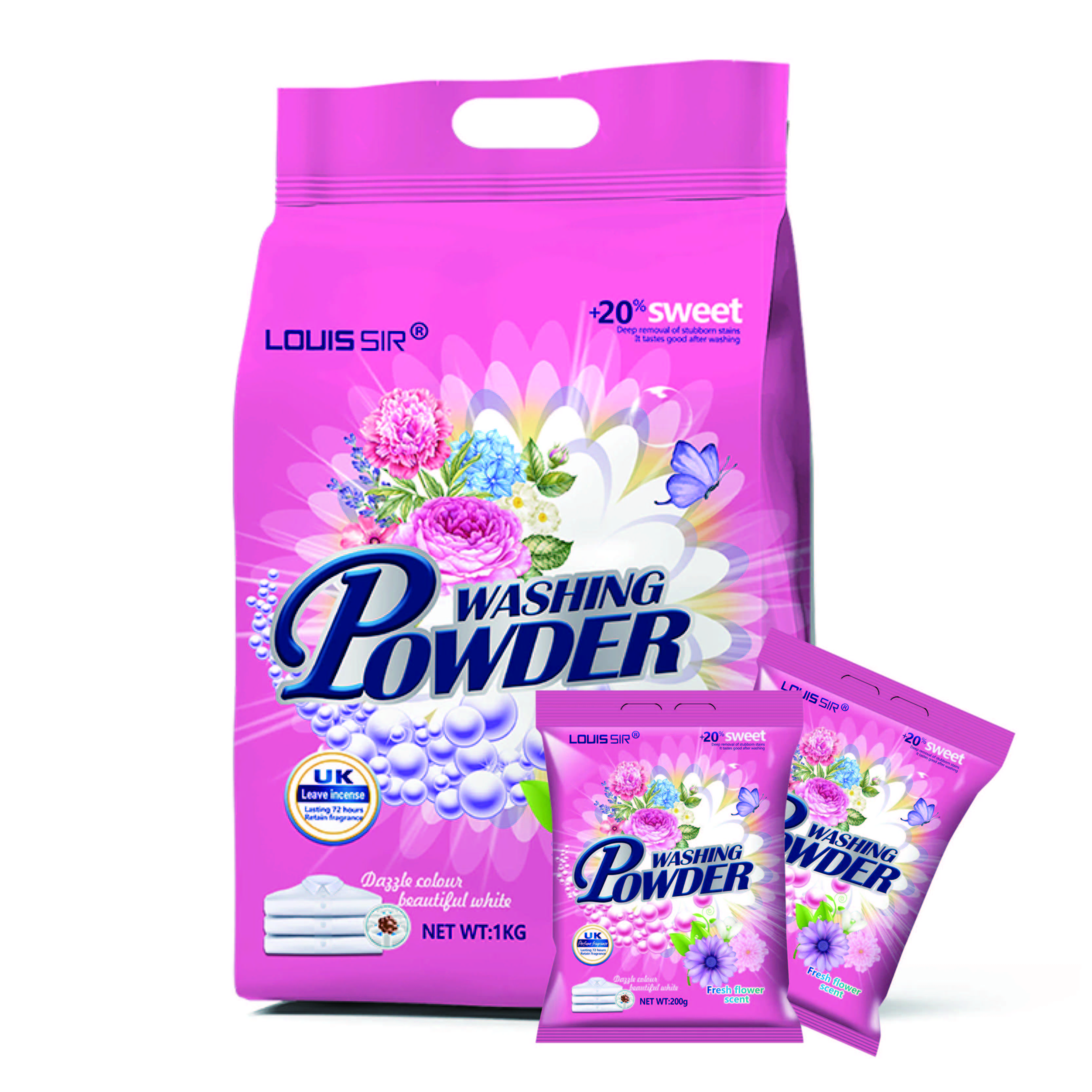 Wholesale High Foam Washing Powder Manufacturers Soap Powder Laundry Detergent Powder