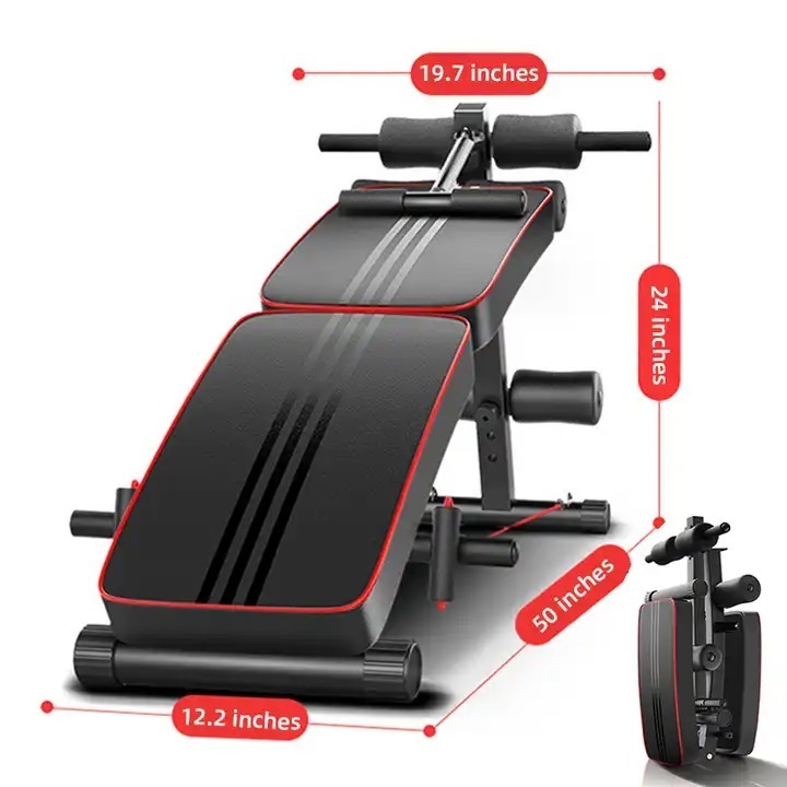 Multifunctional Adjustable Folding Dumbbell Bench Home Gyms Equipment Home Exercise Decline Sit Up Bench