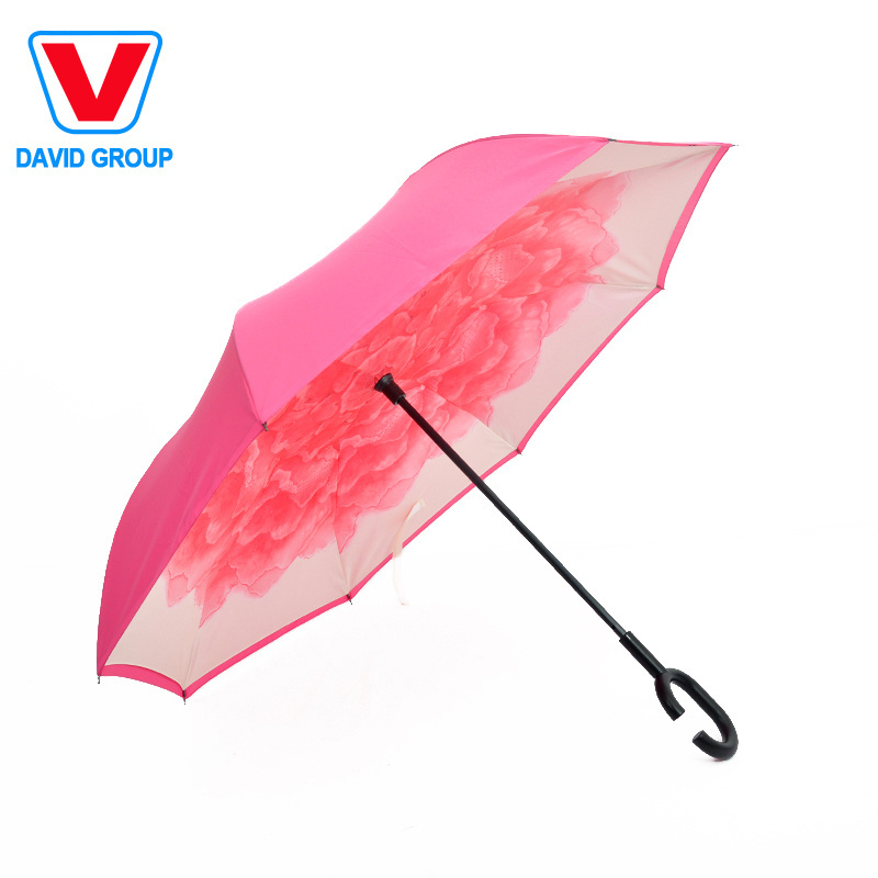 2021 new solar LED light patio umbrella outdoor big parasol for bar hotel restaurant