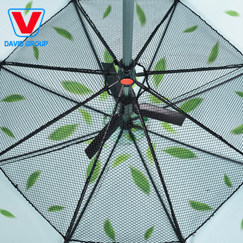 High Quality Sun 190T Pongee Uv Proof Umbrella Windproof Automatic Opening Golf Umbrella With Custom Logo