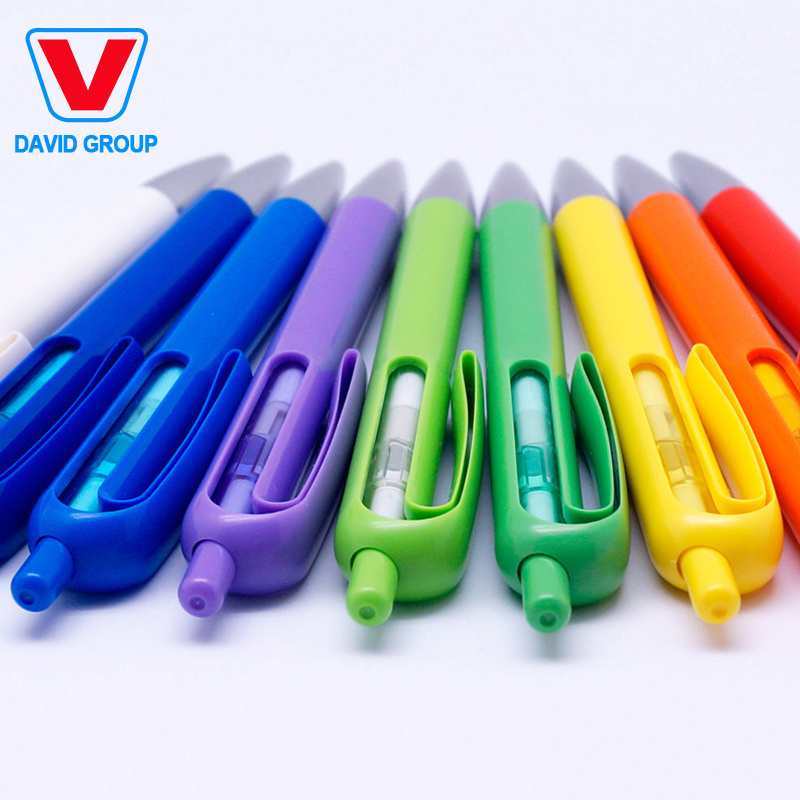 Promotional Custom Recycled Plastic Ballpoint Pens Ball Pens Advertising Ballpen With Logo