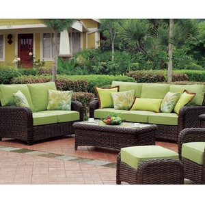 Outdoor garden modern sofa set loveseat sofa furniture sale